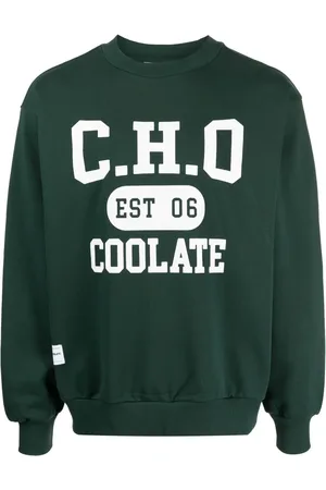 Chocoolate Logo-print cotton sweatshirt