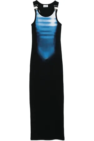 Jean Paul Gaultier Swimsuit-print maxi dress