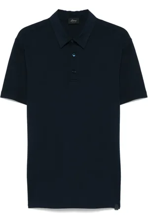 BRIONI Piqu?? cotton polo shirt