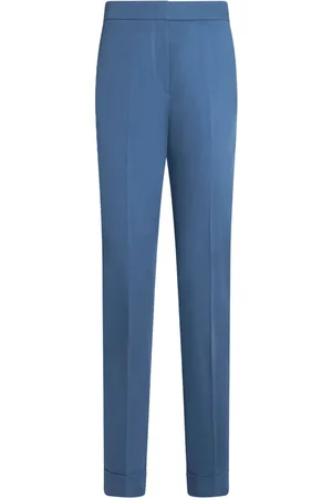 Etro Stretch-cotton cropped trousers