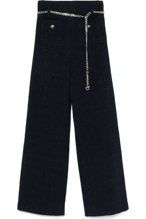Maje Chain-belt trousers
