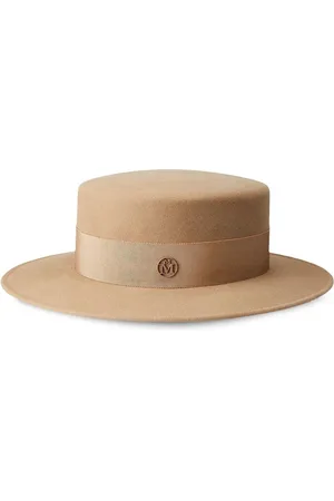 Le Mont St Michel Kiki felt canotier hat