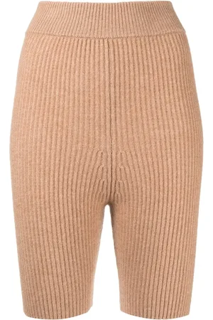 Cashmere In Love Mira ribbed merino-cashmere shorts