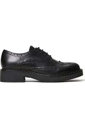 Twin-Set Leather lace-up shoes