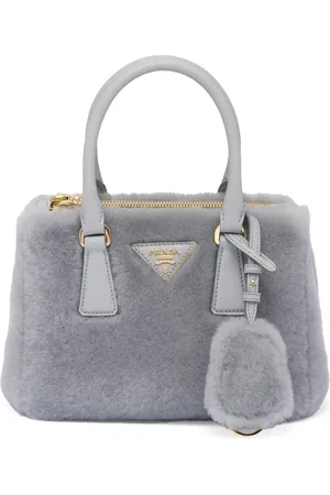Prada Galleria shearling mini bag