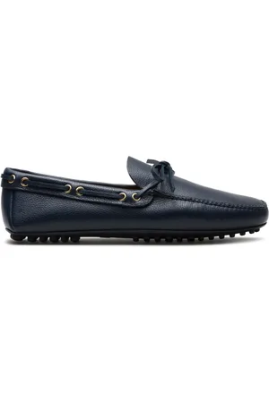 CAR SHOE Driving leather loafers