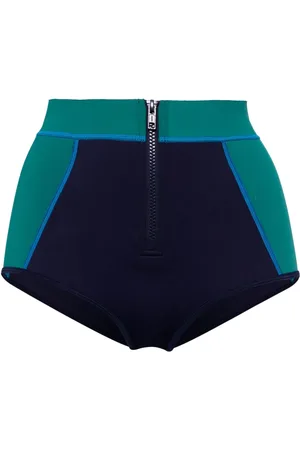 Duskii High-waisted swim shorts