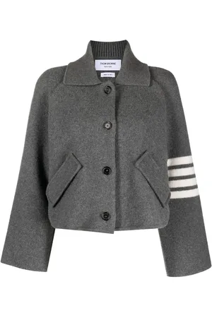 Thom Browne 4-Bar Stripe cropped jacket