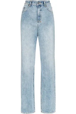 KSUBI Playback high-waisted straight leg jeans