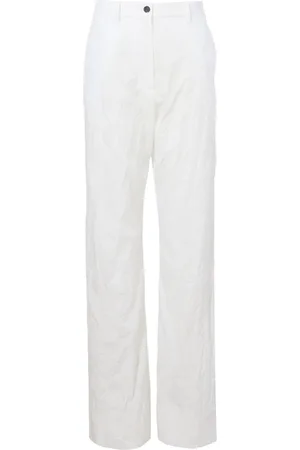 Proenza Schouler Crinkle poplin trousers