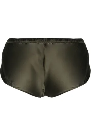 MAISON CLOSE Elasticated silk shorts
