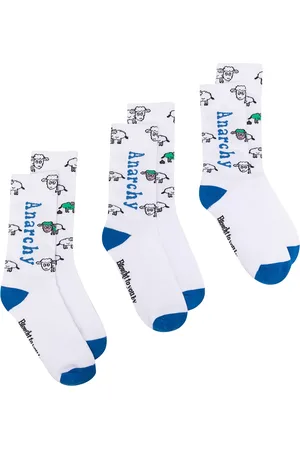 Natasha Zinko X DUOltd three-pack socks