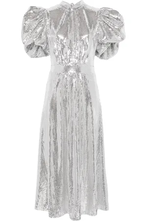 ROTATE Sequined maxi dress
