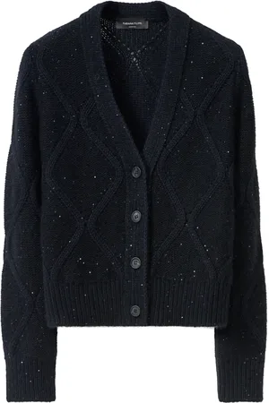 Fabiana Filippi Sequin-embellished cardigan