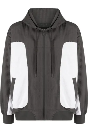 FIVE CM Colour-block hooded jacket