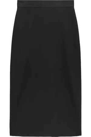 Msgm Logo-print maxi skirt