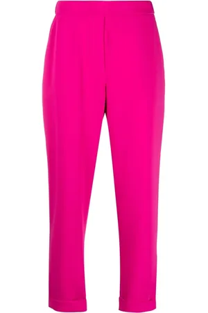 P.A.R.O.S.H. Elasticated-waist tapered trousers