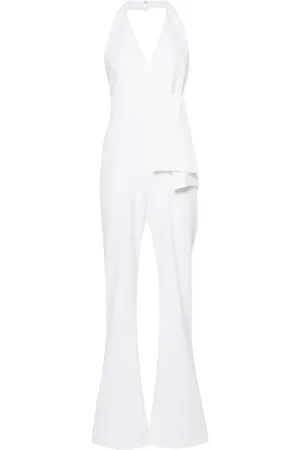 Pinko Halterneck flared jumpsuit