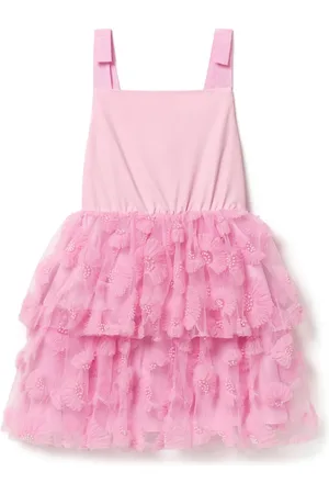 Self-Portrait Sequin-embellished tulle dress