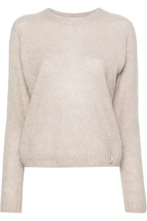 HERNO Logo-plaque sweater