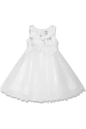IAME Floral-appliqu?? sequin-embellished dress