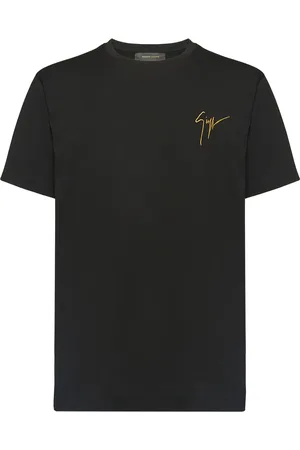 Giuseppe Zanotti Logo embroidered T-shirt