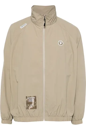 A Bathing Ape Logo-patch jacket