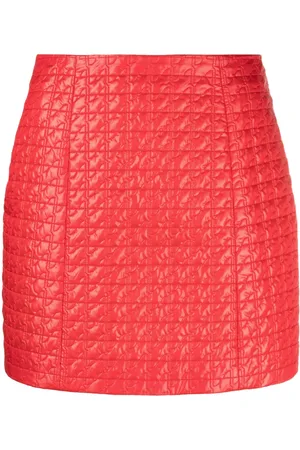 Patou Quilted shell miniskirt