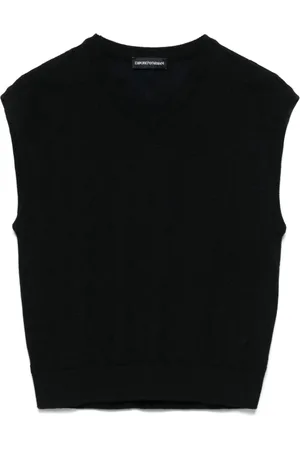 Emporio Armani Logo-jacquard vest