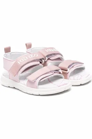 Kenzo Animal-print touch-strap sandals