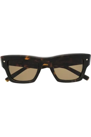 VALENTINO GARAVANI Rockstud square-frame sunglasses
