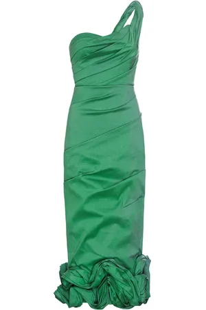RACHEL GILBERT Ochre midi dress
