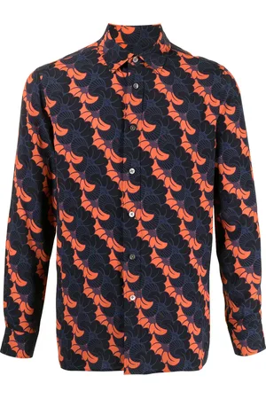 Ports V Floral-print long-sleeved shirt
