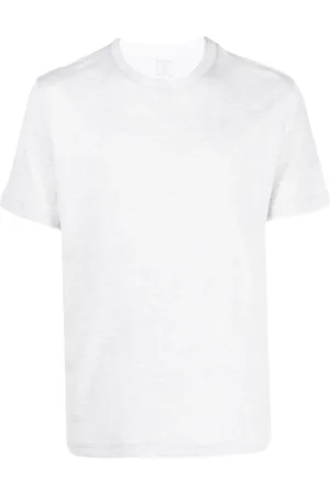ELEVENTY Double-layer trim cotton T-shirt