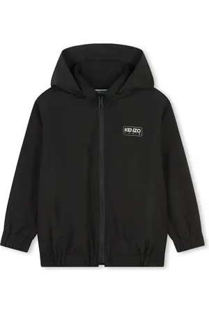 Kenzo Logo-print lightweight hooded jacket