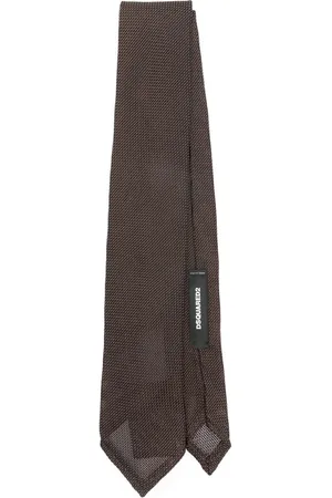 Dsquared2 Semi-sheer silk tie