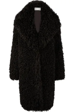 Nina Ricci Faux-fur oversized coat