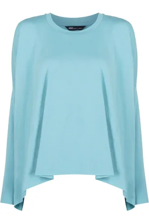 Uma Raquel Davidowicz Curved-hem long-sleeved top