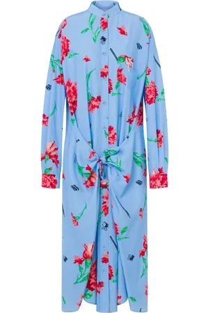 Moschino Floral-print midi dress