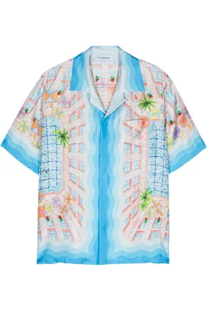 Casablanca Le Plongeon silk shirt