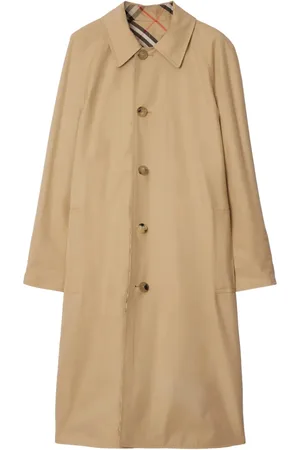 Burberry Reversible long gabardine car coat