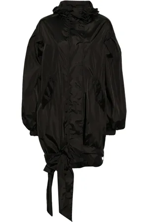 Simone Rocha Lightweight bow-belt jacket