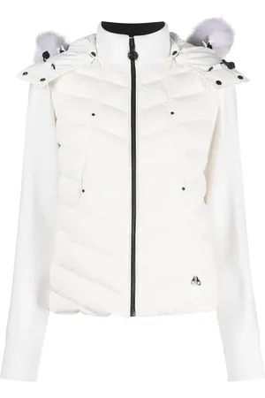 Moose Knuckles Hooded panelled padded jacket