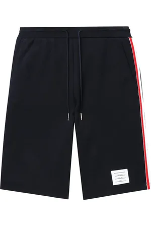 Thom Browne Side-stripe track shorts