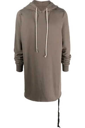 Rick Owens Cut-out drawstring hoodie