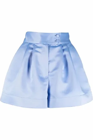Styland Satin tailored shorts