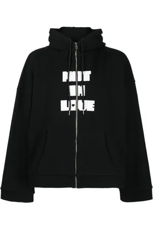 Natasha Zinko Text-print hooded jacket