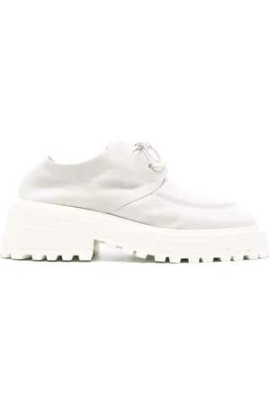 MARSÈLL Lace-up suede brogue shoes
