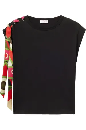 Puccini Vivara-print cotton T-shirt