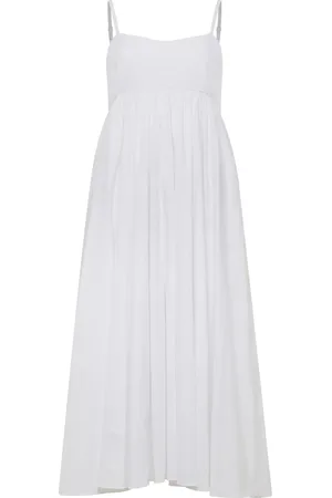 Azeeza Rachel poplin midi dress